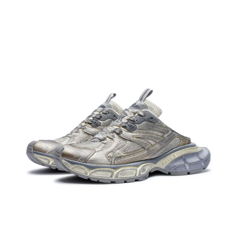 BASLS Bashe Series Mules Breathable Height Increasing Low Top Chunky Sneakers Unisex-22