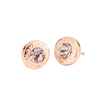 COACH Gold Plated Stud Earrings Women's Rose Gold