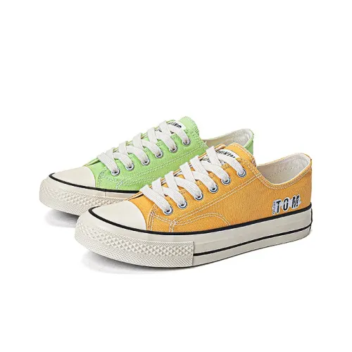 TALKING TOM Breathable Lightweight Low-Top Canvas Shoes Women's