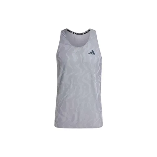 Adidas ULT Tank Tops Men Halo Silver