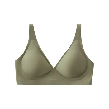 Flowers In Water Bra Women's Nai Tea Green