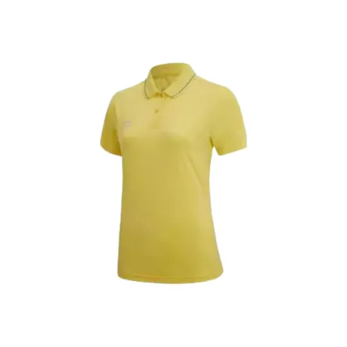 LINING Polo Shirts Women's Bright Yellow