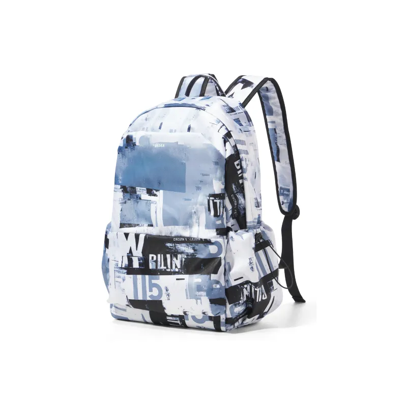 Sisea Fabric Backpack Travel Laptop Bag Regular Unisex Multicolor-105