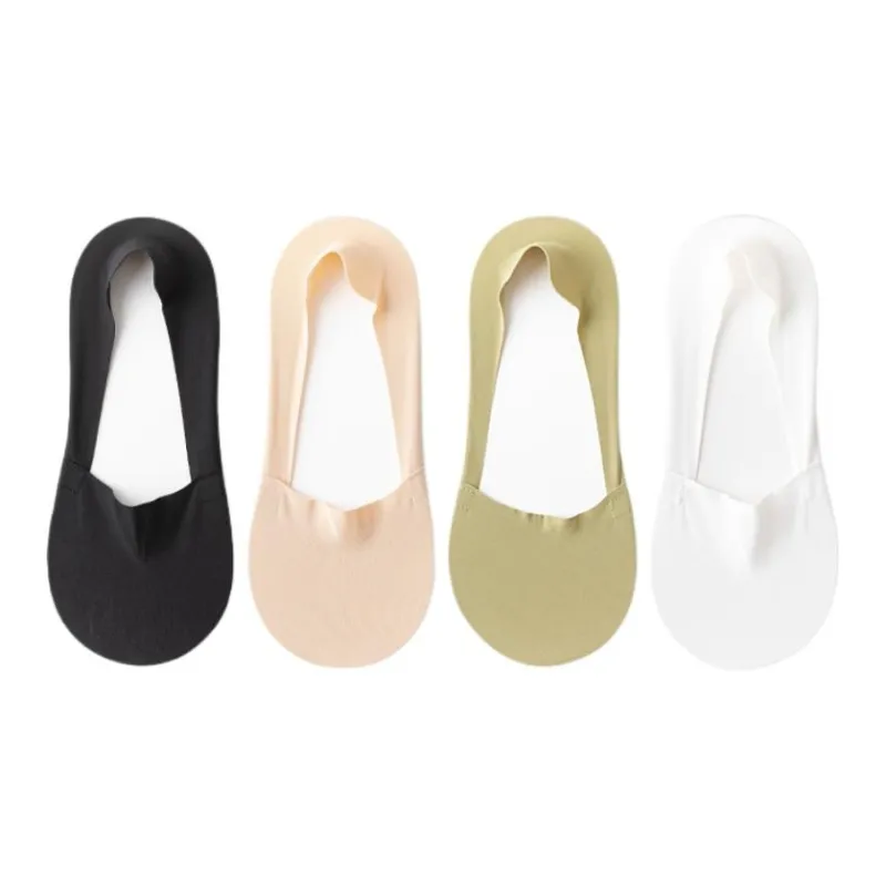 MIIOW No Show Socks Women's 4 Pack-4