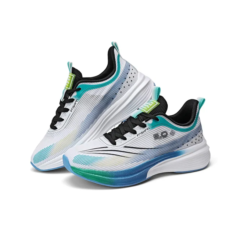 Cindiress Cushioning Anti-Slip Wear-Resistant Breathable Supportive Lightweight Rebound Low-Top Running Shoes Unisex-10