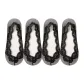 4 Pack (Black)