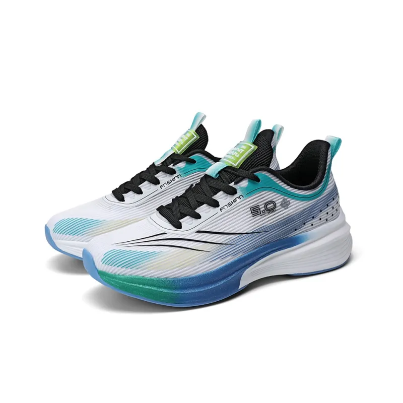 Cindiress Cushioning Anti-Slip Wear-Resistant Breathable Supportive Lightweight Rebound Low-Top Running Shoes Unisex-9