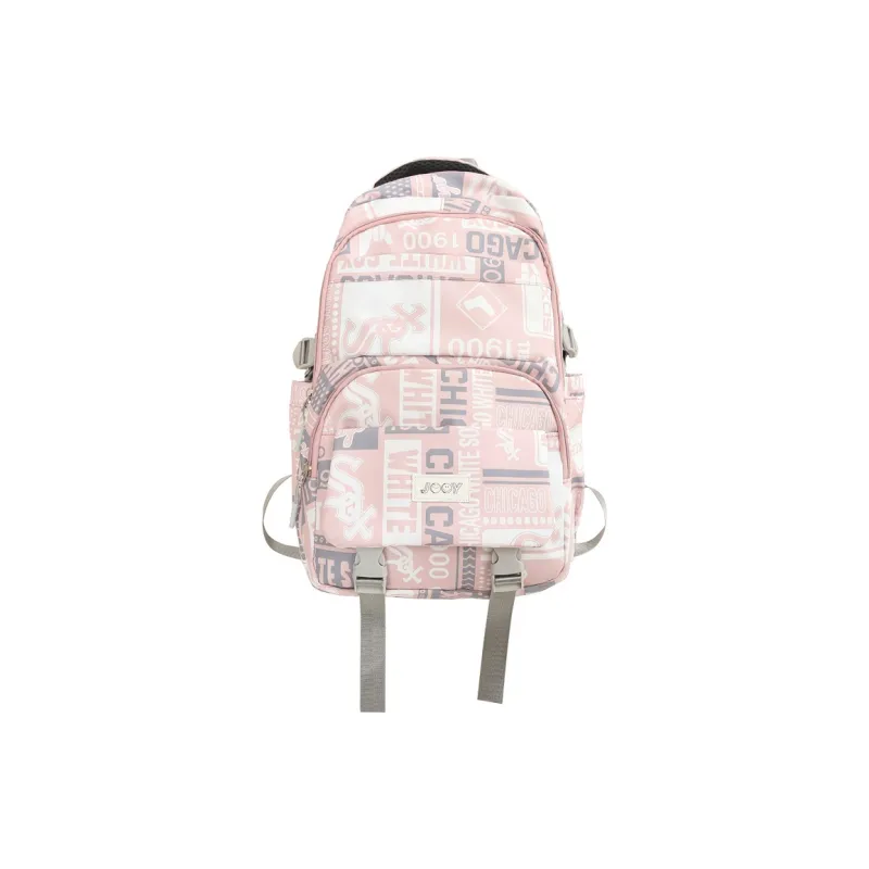 GEERDUN Nylon Backpack Unisex Black/Khaki/Blue/Green/Pink-4