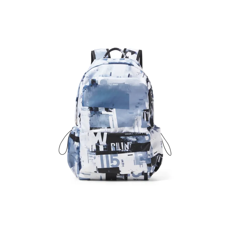 Sisea Fabric Backpack Travel Laptop Bag Regular Unisex Multicolor-104