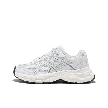 Kappa Back to Back Anti Slip Wear Resistant Low Top Chunky Sneakers Unisex White Gray