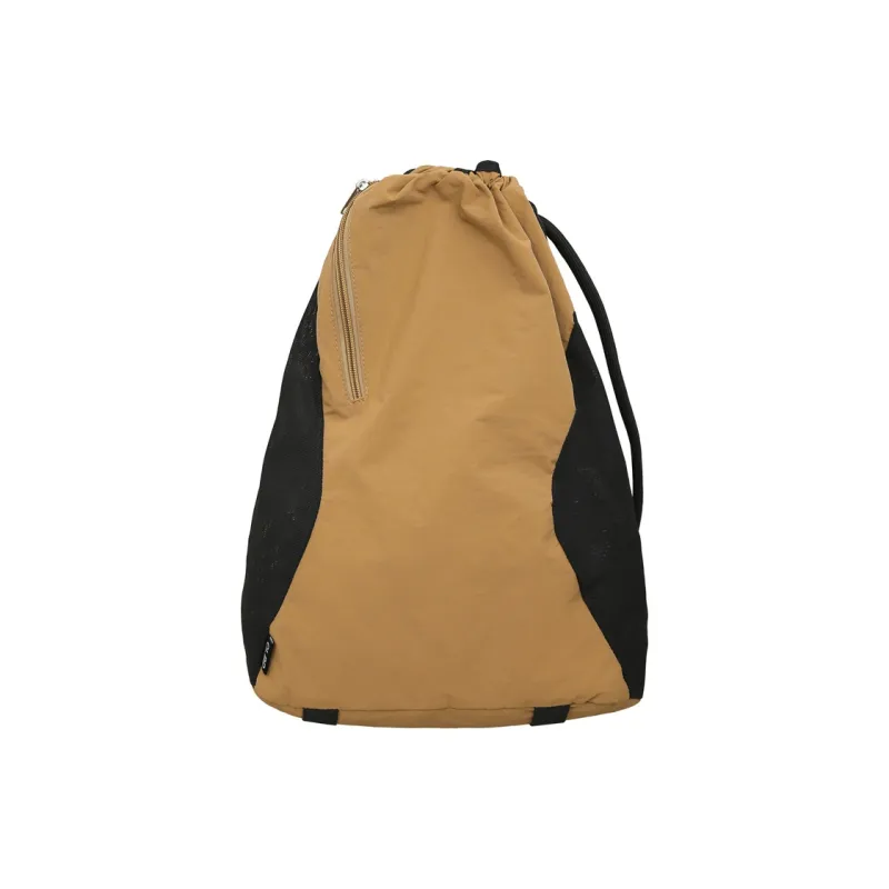 GEERDUN Nylon With Mesh Backpack Unisex Black/White/Khaki/Brown/Blue-4