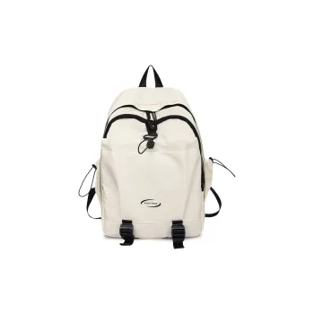 GEERDUN Oxford Backpack Regular Unisex Black/White/Blue/Pink