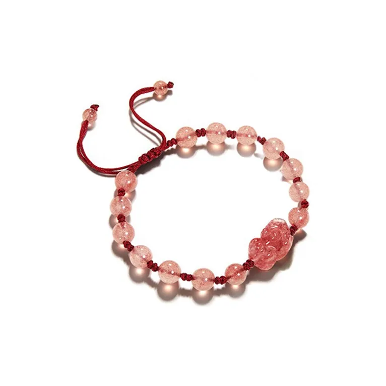 LuluCanaan Colored Glaze Jade Bracelets Unisex-1