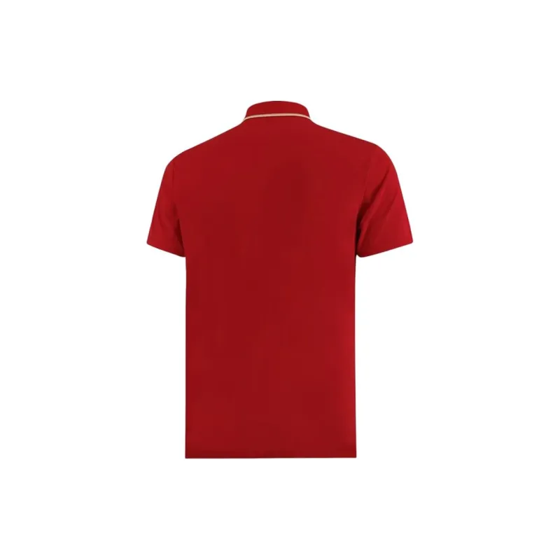 LiNing Fitness Series Polo Shirt Men's Samba Red-1