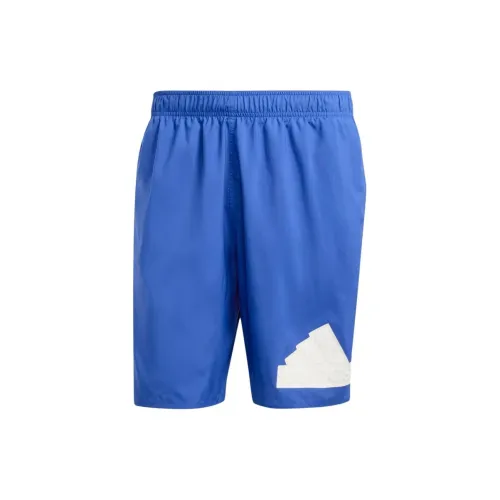 Adidas Swimming Shorts Men Semi-Transparent Blue/White