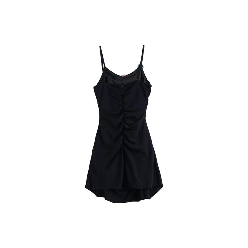 JOSR Slip Dresses Women's Black-1