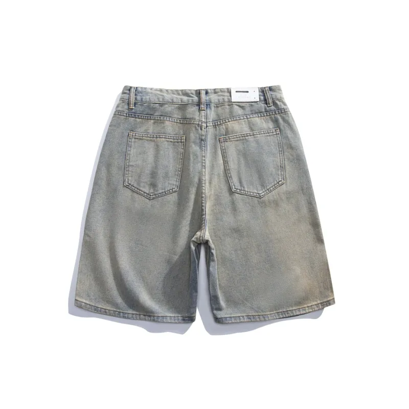 JCUI Denim Shorts Unisex-1