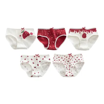 Flowers In Water Underpants Women's 5 Pack