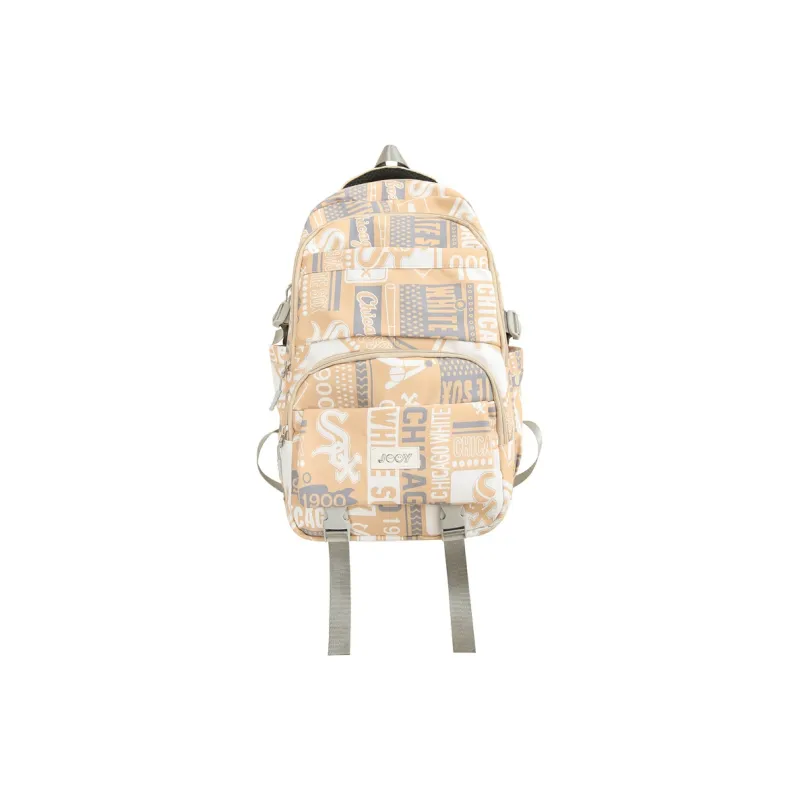 GEERDUN Nylon Backpack Unisex Black/Khaki/Blue/Green/Pink-1
