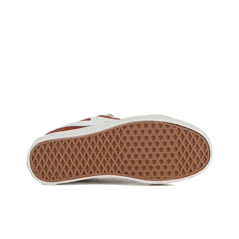 HOMDOON Skateboard Shoes Anti Slip Wear Resistant Low Top Skateboard Shoes Unisex Chocolate Brown-5