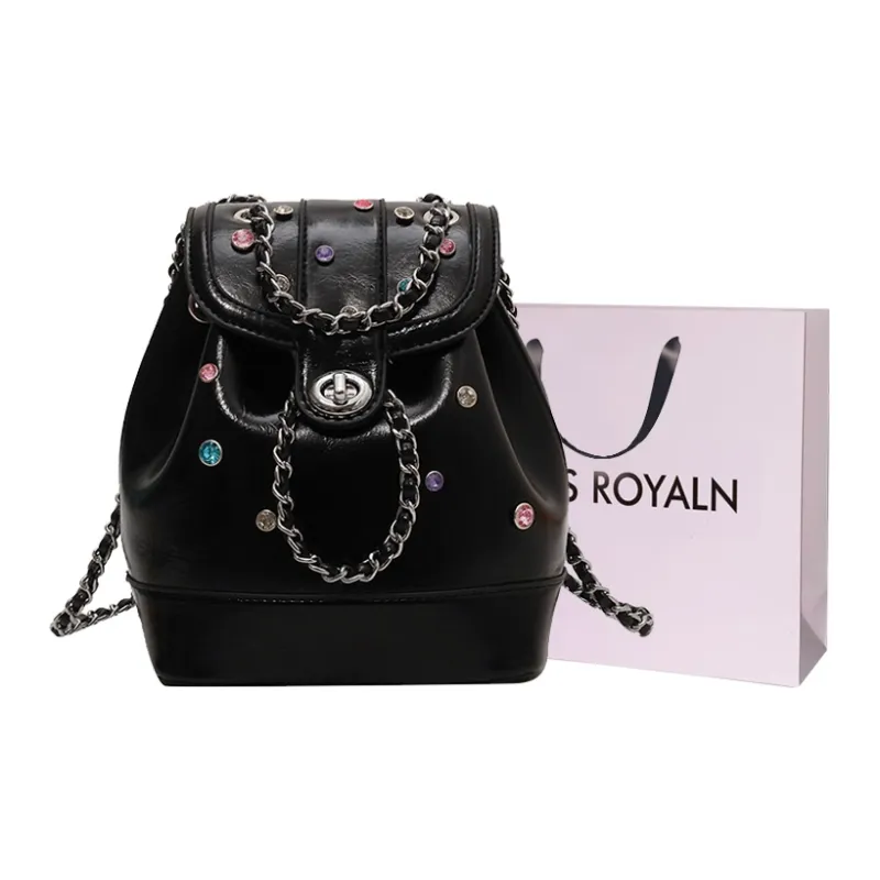LOUIS ROYALN Pu Backpack Women's-3