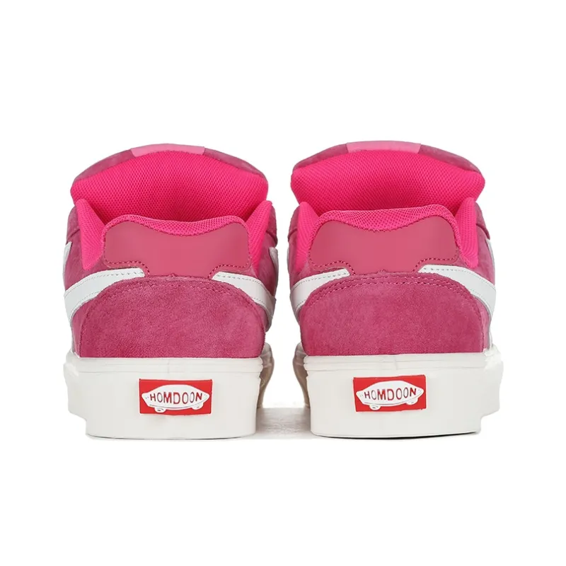 HOMDOON Skateboard Shoes Anti Slip Wear Resistant Low Top Skateboard Shoes Unisex Dragon Fruit-4