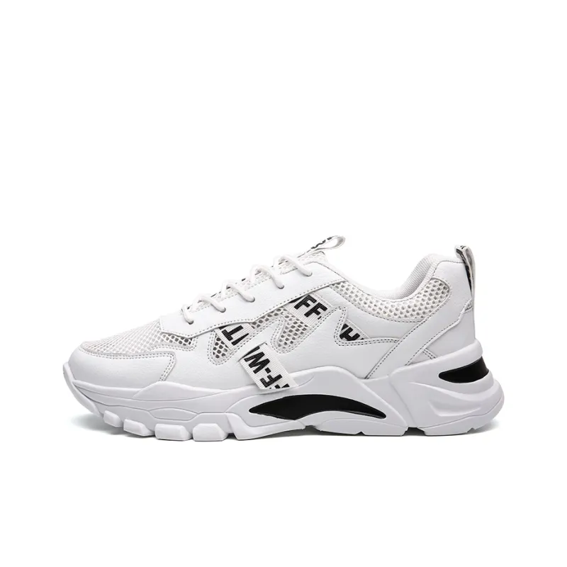 PLAY COBBLER Slip-Resistant Breathable Lightweight Low-Top Chunky Sneakers Unisex-0