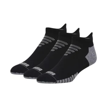 PUMA Men's Half-Terry Low Cut Socks 3 Pairs