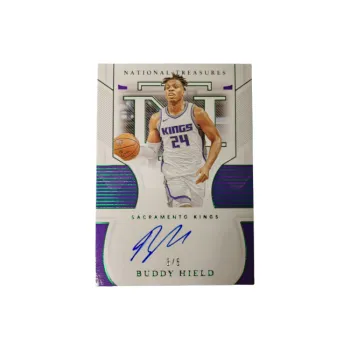 PANINI Buddy Hield 20-21 NATIONAL TREASURES Collection Signature Player Card Card Quality Guaranteed Sports Cards 1 Pc