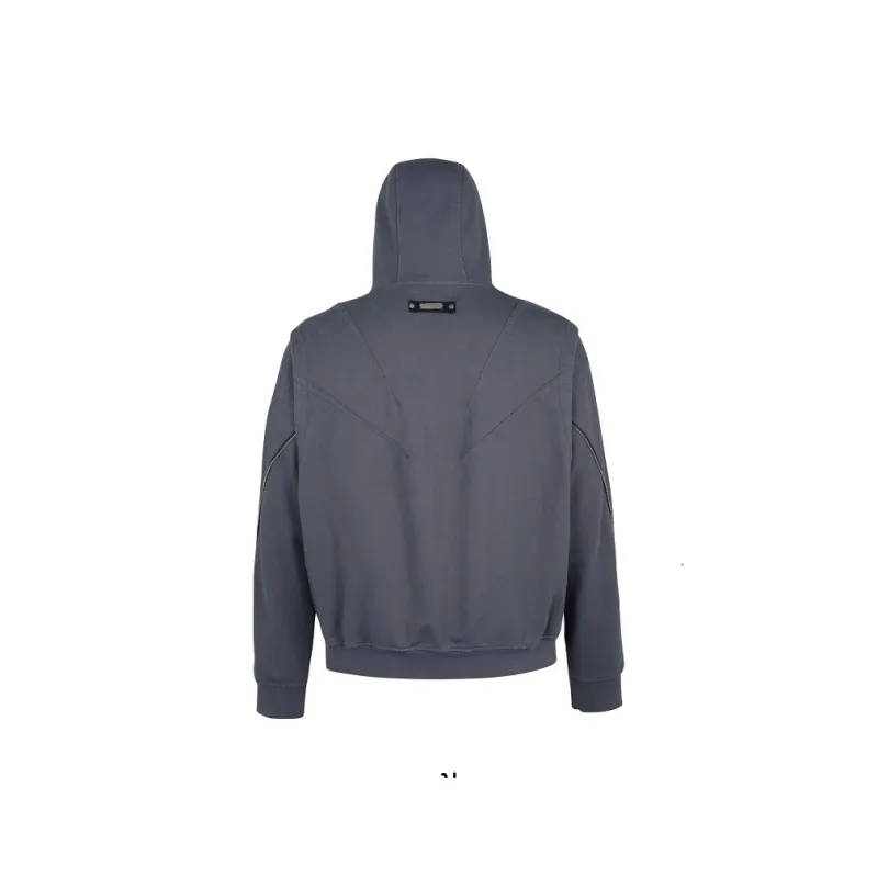 Merge Lab. Sweatshirt Unisex Detachable Face Mask-1