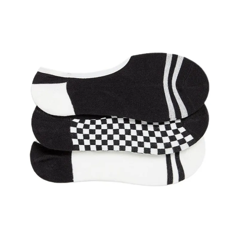 Vans BEST ME CANOODLE No-Show Socks Women's 3 Pack Black-1