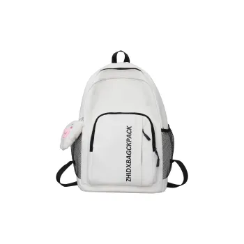 KAMLUI Nylon Backpack Regular Unisex Cream/black/acadella/aqua