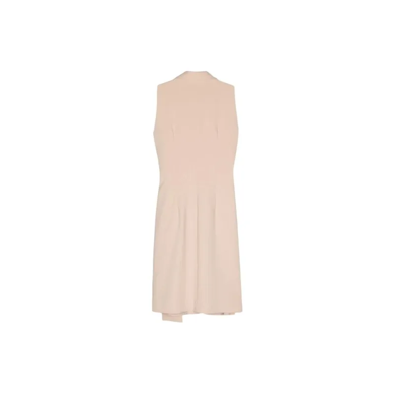 D.Exterior Crepe Wrap Midi Dress-1