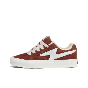 HOMDOON Skateboard Shoes Anti-Slip Wear-Resistant Low-Top Skateboard Shoes Unisex Chocolate Brown