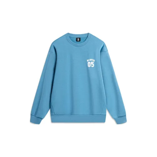 LINING Sweatshirts Men Waterfall Blue