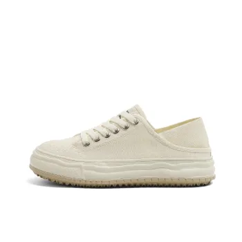HUANQIU Wear-Resistant Breathable Balance Cushioning Low-Top Canvas Shoes Women's