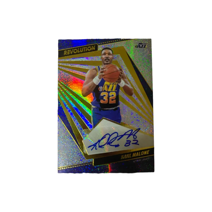 PANINI Karl Malone 21 22 REVOLUTION Collection Signature Player Card Product Access Sports Cards 1 Pc-0