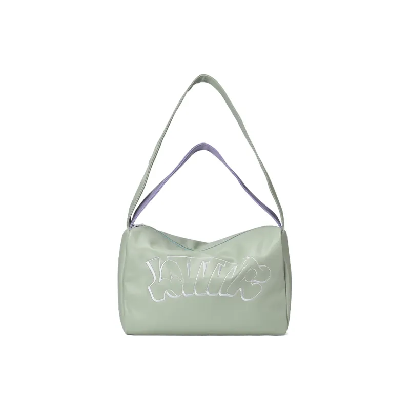 LOVVVVE PU Fitness Yoga Bag, Shoulder Bag Regular Women's Green-5
