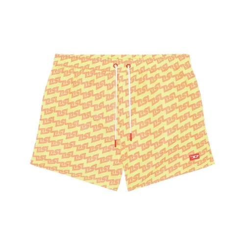 DIESEL Swimming Shorts Men Yellow