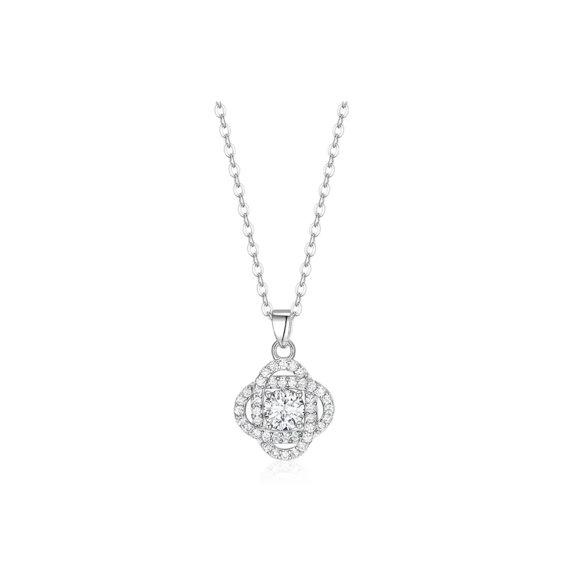 KADER 925 Sterling Silver Necklaces Women's Silver-0