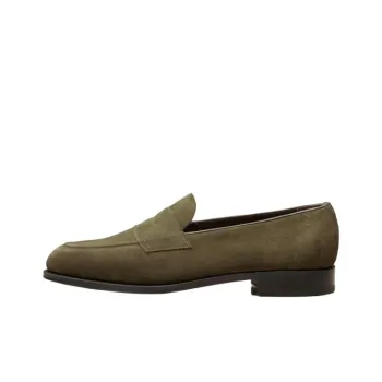 Edward Green Piccadilly Loafers Men's Army Green