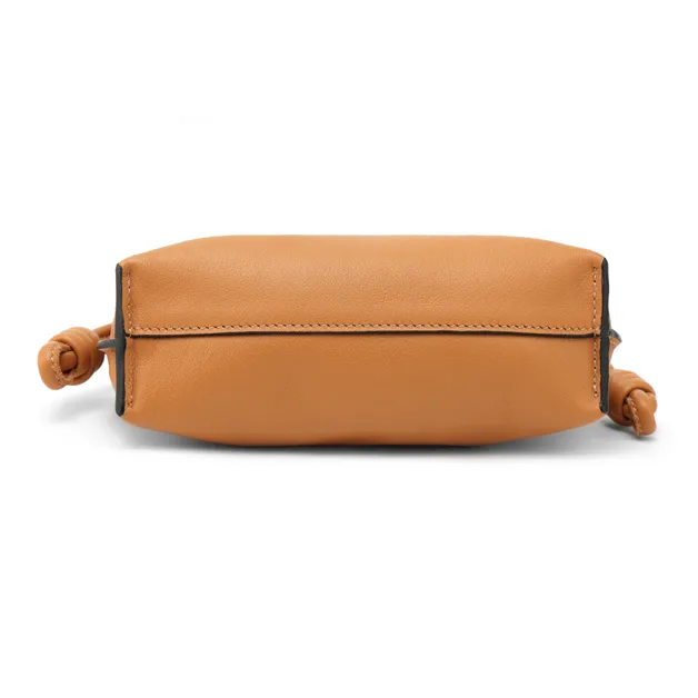 LOEWE Nappa Cowhide Leather Clutch, Shoulder Bag, Crossbody Bag Extra Mini Women's Brown-6