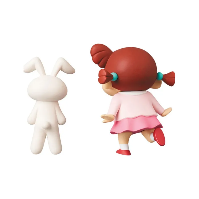 Medicom Toy Crayon Shin Chan Collection 4 Nini UDF Code 675 & Bunny Doll Scale Figures 6cm-5
