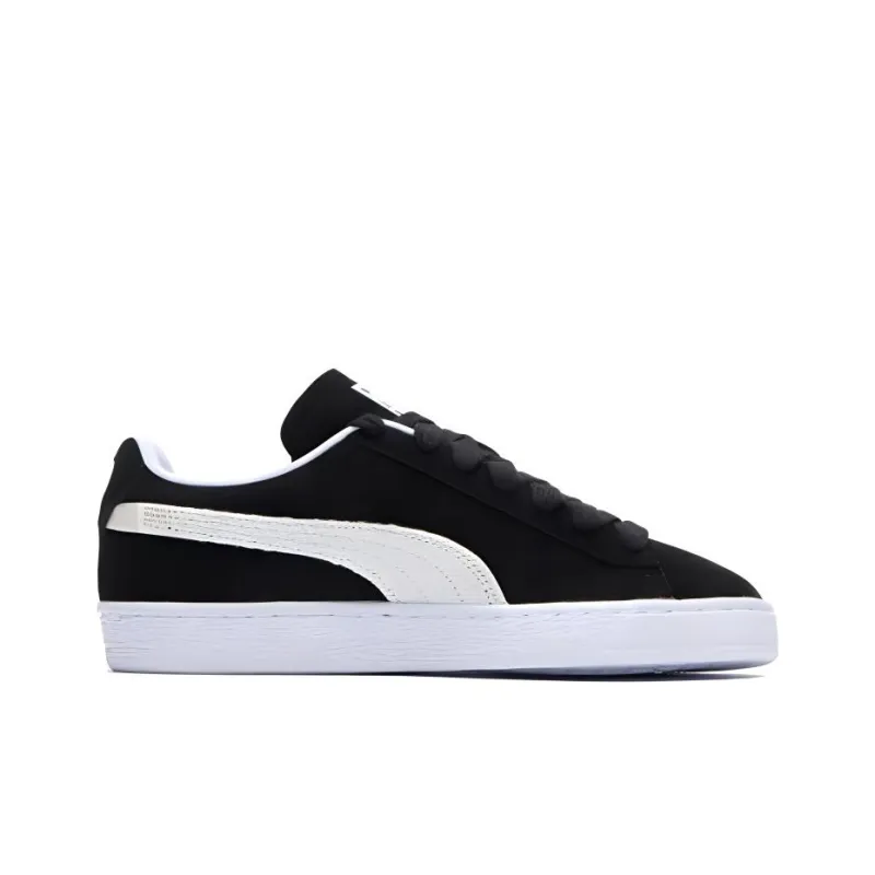 PUMA Suede Forever Dance Anti Slip And Wear Resistant Lightweight Low Top Skateboard Shoes Unisex Black-1