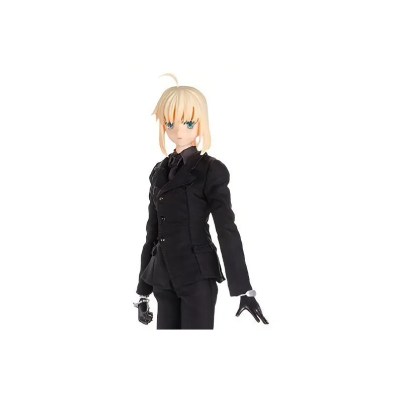Medicom Toy Rah Fate Zero Altria King Saber Business Suit Uniform Ver. Scale Figures 30cm-4