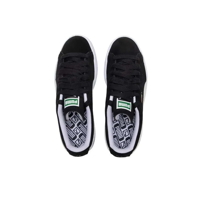 PUMA Suede Forever Dance Anti Slip And Wear Resistant Lightweight Low Top Skateboard Shoes Unisex Black-3