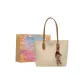 Ecru+Shopping Bag+Pendant