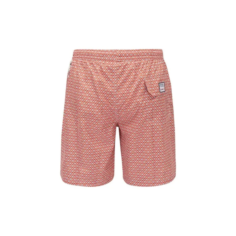 FEDELI Madeira Graphic print Swim Shorts-1