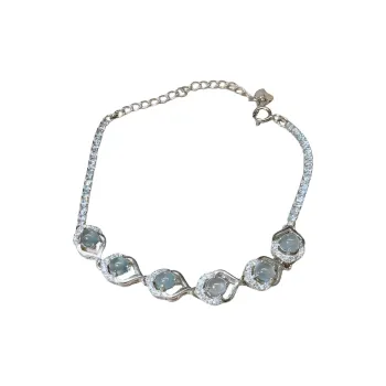 Viola Ice Glutinous Jadeite Bracelets Women's