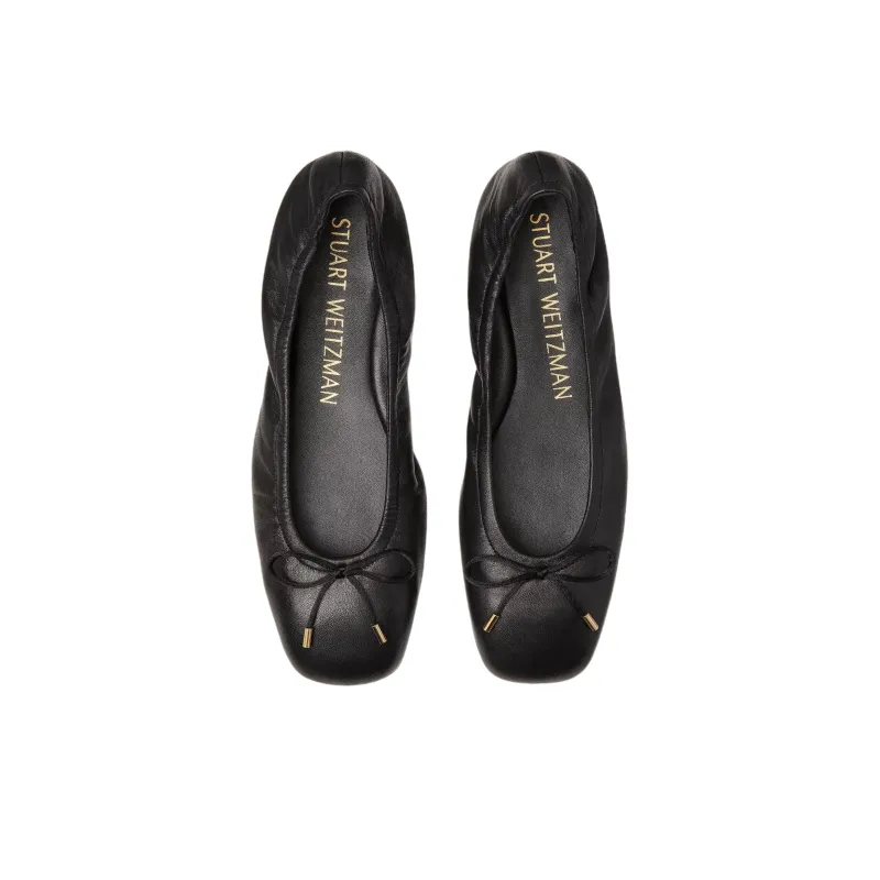 Stuart Weitzman/SW Bardot Casual Single Shoes Women's Black-3